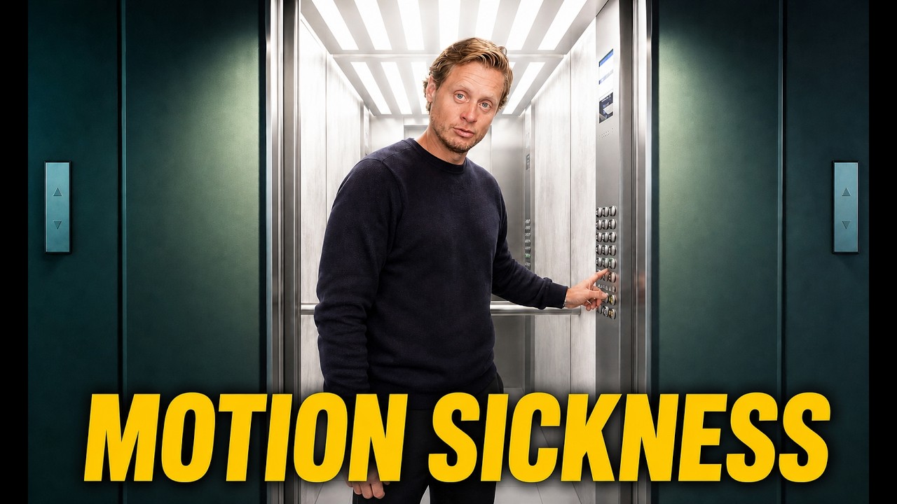 Dr. Keiser explaining why elevators make you dizzy