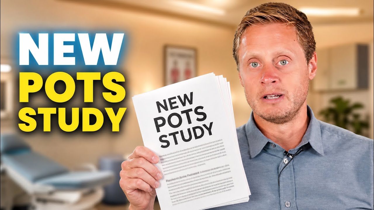 Dr. Keiser holding a new POTS study