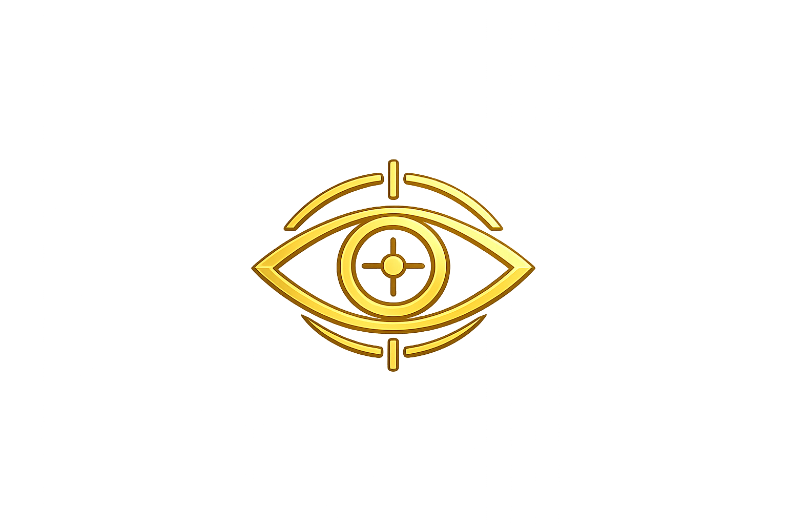 Visual, balance and movement icon