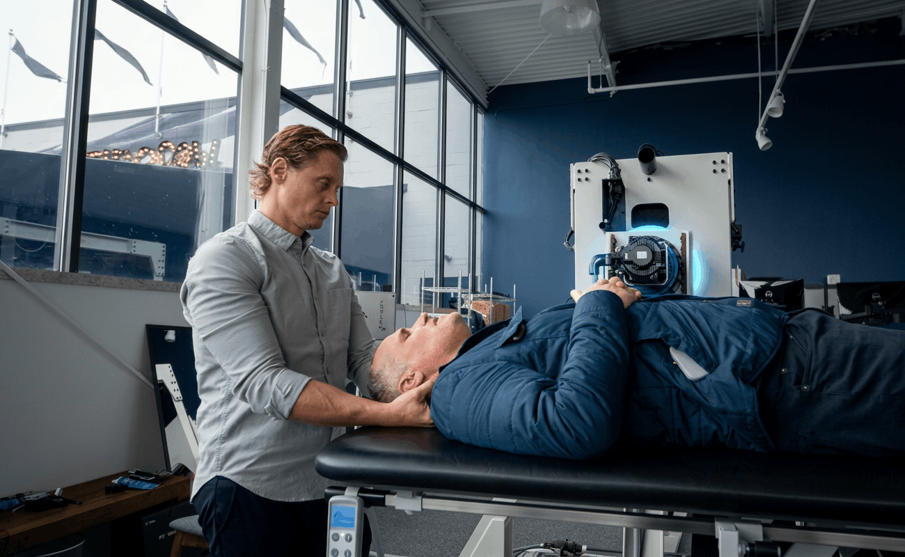 Cervical manipulation treatment