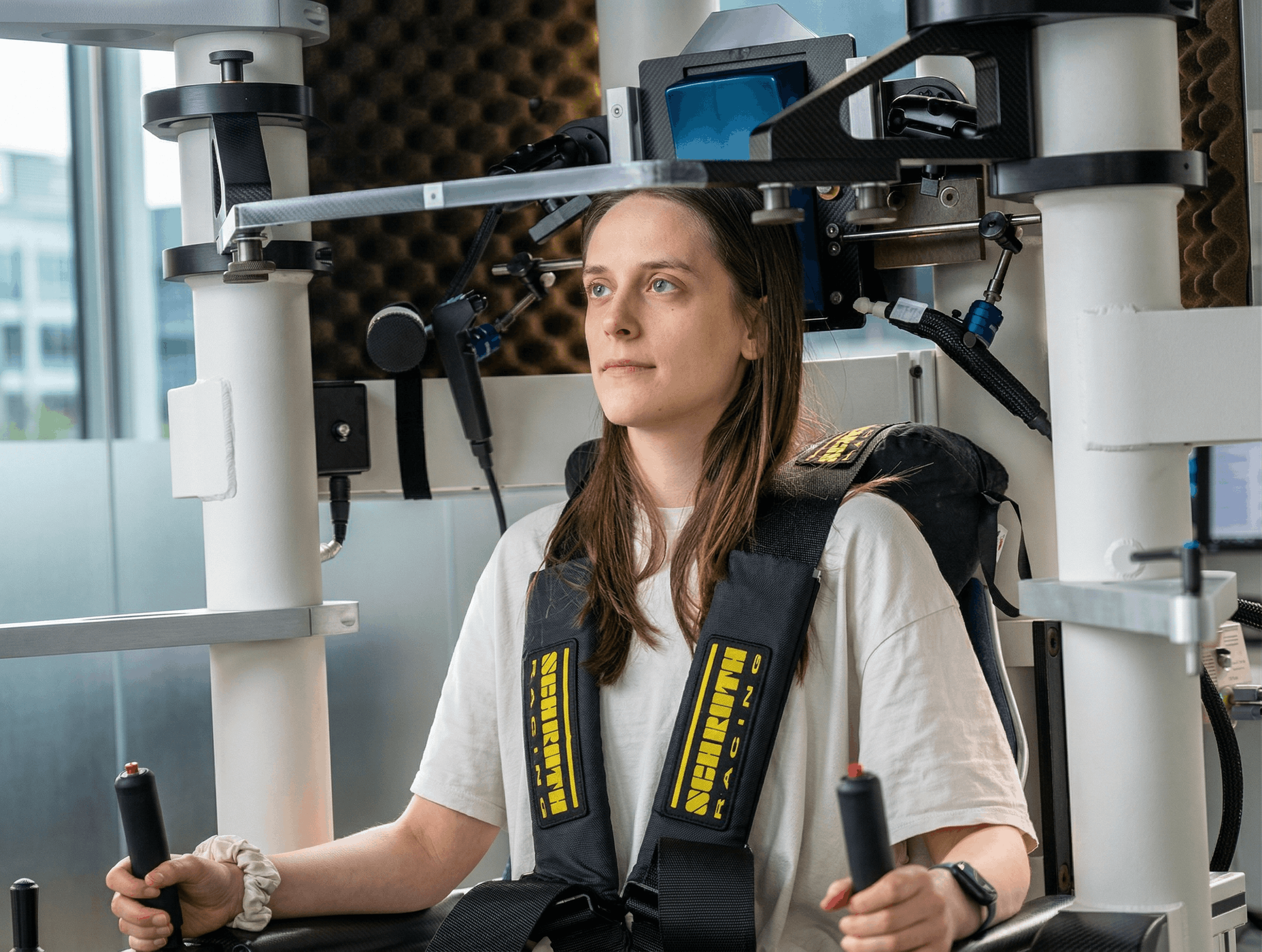 Patient in Neuro20 rehabilitation chair